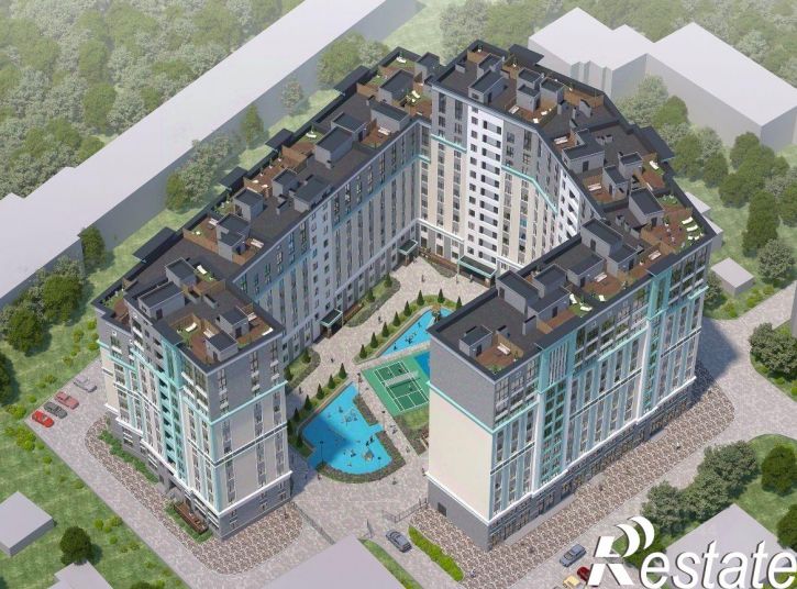 2-комн квартира в новом доме Гражданская улица, 5 к1,  д. 5 к1