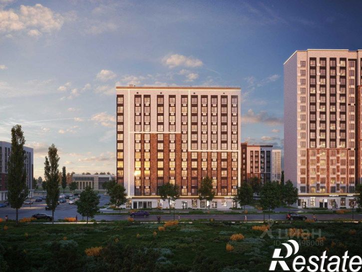 1-комн квартира в новом доме улица Андрея Голуба, 12 к6,  д. 12 к6