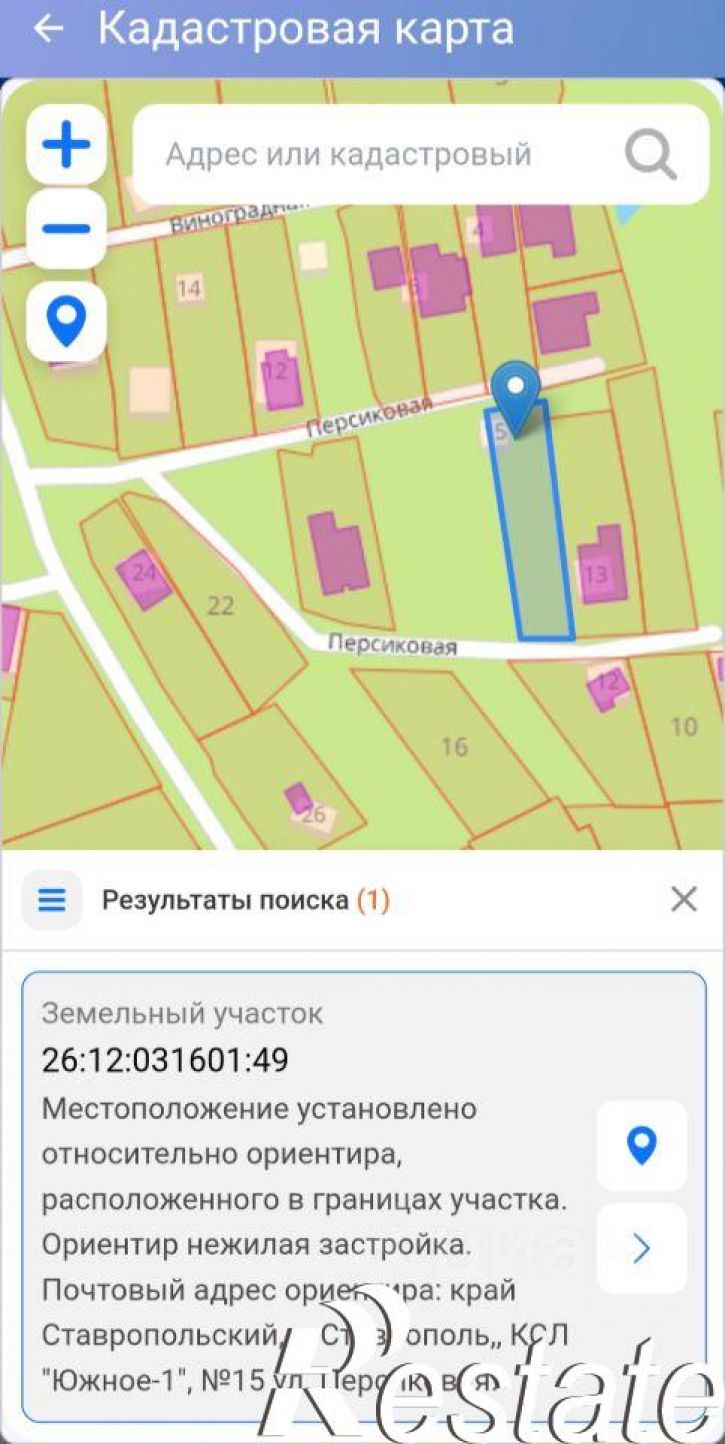 Коттедж/дом СТ Южное-1, Персиковая улица, 15