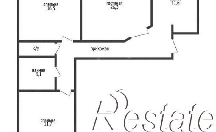 3-комн квартира улица Ленина, 441/9,  д. 441/9