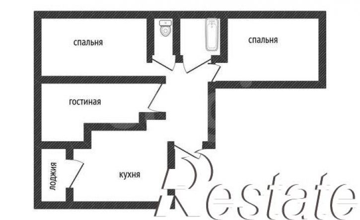 3-комн квартира улица Андрея Голуба, 12 к4,  д. 12 к4