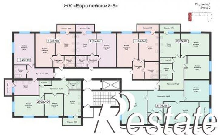 1-комн квартира в новом доме ул Рогожникова, 21,  д. 21